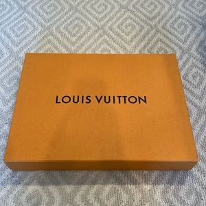 Louis Vuitton Box, 2 Purse Dust Bags and Ribbon